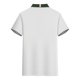 thumbnail image 4 of Negocios Casual Tops de Manga Corta de las Mujeres Collar de Solapa Botón-Abajo Camisa, Suave Blusa Transpirable para la Oficina Y el Uso Diario, 4 of 6