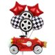 thumbnail image 5 of Globo de coche clásico Lightning de 18 pulgadas con forma de rueda redonda, mosaico de estrella de cinco puntas, suministros para festivales, fiestas de bodas, 5 of 5