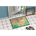 thumbnail image 4 of Rabbit and Bubbles Watercolor Doormat 18x27, 4 of 4