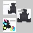 thumbnail image 4 of 3 Tier Dumbbell Rack, Dumbbell Weight Rack Compact Stable PVC  for Gym, 4 of 7