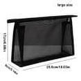 thumbnail image 1 of weibbin Transparent Mesh Cosmetic Bag Multifunctional Storage Bag Three-dimensional Travel Washing Storage Bag Large-capacity Portable Lipstick Bag, 1 of 5