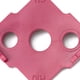 thumbnail image 2 of Plantilla De Posicionamiento De Arco Herramientas de grabado de plantilla de arco para carpintería, localizador de ángulo R para mesas (Rose Red A), 2 of 5