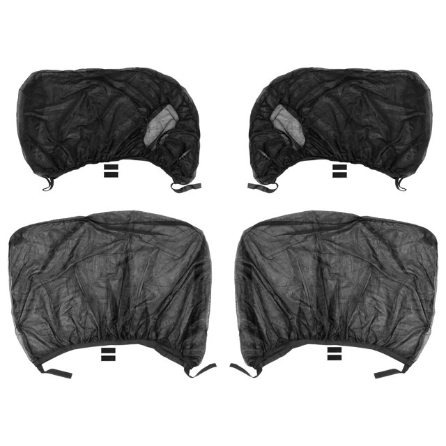 Coche SUV Lado Ventana Sombrilla con Perforada Estirable Malla Juego Unique Bargains Ventana Sombrilla