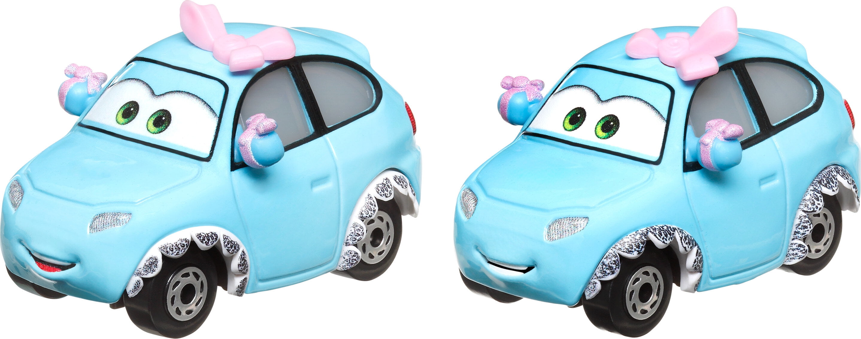 Disney Pixar Cars Mini Racers 3 Pack with Unique Die-Cast