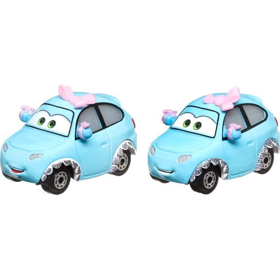 Disney Pixar Cars 3 2-Pack Assortment, 1:55 scale Die-Cast Fan Favorite Character Vehicles for Racing and Storytelling Fun, Gift for Kids Age 3 and Older
