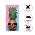 thumbnail image 3 of Pineapple fruit Bath Towel Absorbent Soft Decoration Hand Tower Multiuses for Bathroom Hotel Gym Spa Beach 30 x 15 inch, 3 of 6