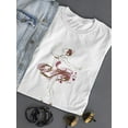 thumbnail image 3 of Ballet Love, Beautiful Ballerina T-Shirt Women -Image by Shutterstock, Female XX-Large, 3 of 4