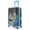 thumbnail image 2 of Disney Toy Story 20" Hardshell Luggage - Woody Buzz Cute & Durable Hard-side Suitcase for Travel with Spinner Wheels 20"x12"x8", 2 of 7