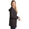 thumbnail image 2 of District Women's Perfect Tri Hooded Cardigan, 2 of 3