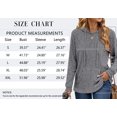 thumbnail image 6 of MOSHU Loose Hoodies for Women Casual Fall Tops Long Sleeve Womens Sweatshirts Pullover Fashion Shirts with Pocket, 6 of 8