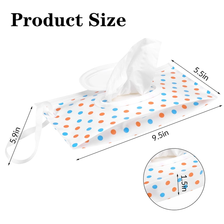 Topekada 8-Pack Wipe Pouches, Portable Refillable photo 7