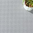 thumbnail image 4 of SAFAVIEH Hampton Ali Diamond Indoor/Outdoor Area Rug, Grey, 9' x 12', 4 of 6