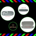 thumbnail image 3 of Hard Shell Eyeglass Case, Protective Case for Glasses and Sunglasses, By OptiPlix (Grey), 3 of 7