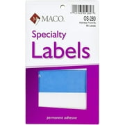 MACO from/to Mailing Labels, 3 x 4 Inches, 60 Per Box, Blue and White (OS-280)