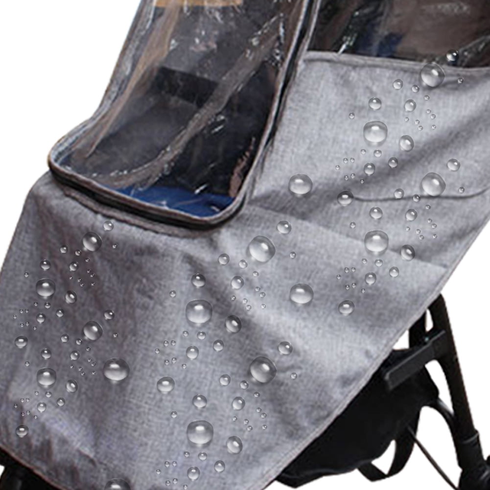 Baby Stroller Raincoat Baby Car Cover Trolley Umbrella Car Rain Cover Stroller Windshield Baby Stroller Accessories Trolley Accessories