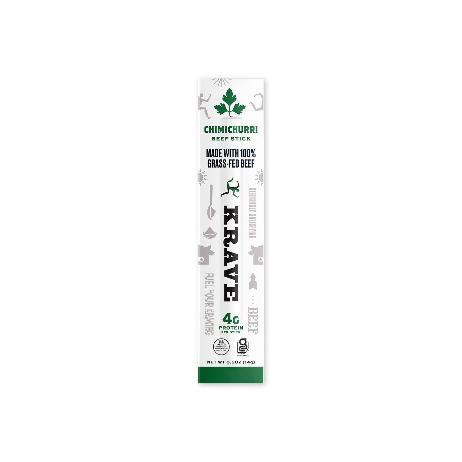 Krave Beef Stick Chimichurri 12 ea Minis (Pack of 8)