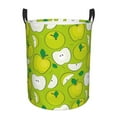thumbnail image 6 of Lsque Green Apple pattern Laundry Hamper Basket, Tall Woven Rope Hamper Basket for Clothes, Lightweight Storage Basket, Collapsible Waterproof-Medium, 6 of 8
