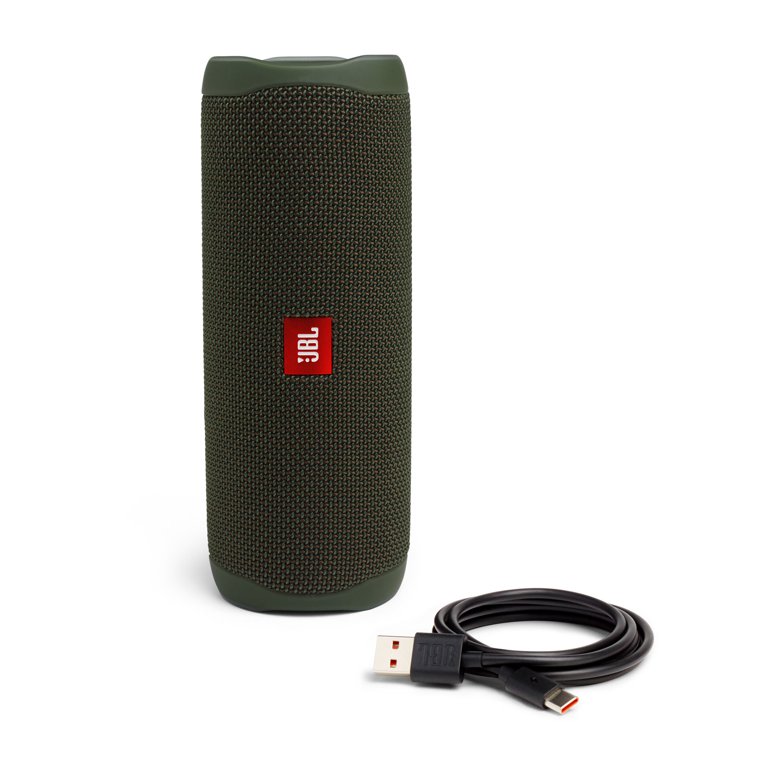 JBL Flip 5 Waterproof Portable Wireless Bluetooth Speaker Bundle with  divvi! Protective Hardshell Case - Black
