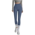 thumbnail image 1 of Pantalones de Yoga Flare Mujeres con Bolsillos Cintura Alta Cintura Ajustada Suelta Pantalones de Yoga de Longitud Completa para el Gimnasio de Yoga de Baile, 1 of 5