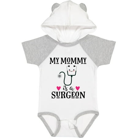

Inktastic Surgeon Mom Baby Girls Baby Bodysuit