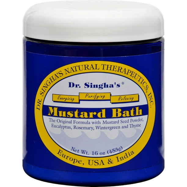 Dr. Singha's Mustard Bath 16 oz