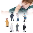 thumbnail image 4 of Simulation Character Model, Bright Fade Resistant 7 Types Role Play Figure Toy Soft Plastic Long Service Life  For Education For Children Above 3 Years Old, 4 of 8