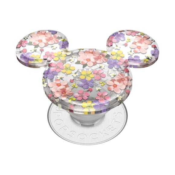 Phone Grip PopSockets Mickey con forma de flor en cascada y orejas