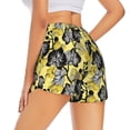 thumbnail image 3 of Sigee Orchids Flowers for Women's Athletic Shorts High Waisted Running Shorts Pocket Sporty Short Gym Elastic Workout ShortsLarge, 3 of 9