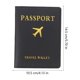 thumbnail image 2 of IFANLANDOR 1Jgo Estuche Para Pasaporte Y Etiqueta De Equipaje Negro Creativo Y, 2 of 7