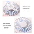 thumbnail image 2 of facefd Mini Fan USB Rechargable Cooling Fan Handheld Portable Low Noize White-Deer, 2 of 9