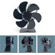 thumbnail image 3 of KAIYANG Ventiladores de estufa de 6 aspas, ventiladores de estufa de leña alimentados por calor, ventiladores de estufa de leña, funcionamiento silencioso, 3 of 5