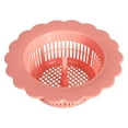 thumbnail image 3 of Kitchen Sink Strainer Basket, Flower Shaped Drain Filter with Fine Mesh Compact Handle for Hair Catcher and Clog Prevention, Non-slip Odor Resistant for Bathroom and Kitchen Sinks Aestivo, 3 of 7