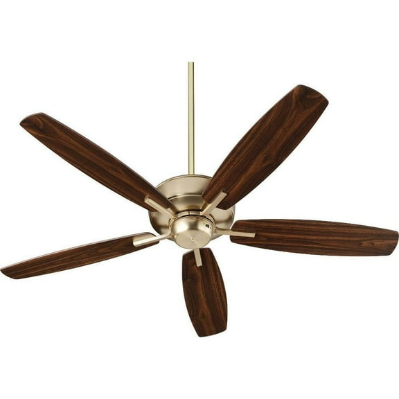 Carlile Way 52 inch Ceiling Fan-Aged Brass Finish-Dark Oak Blade Color Bailey Street Home 183-Bel-2811152