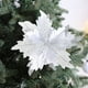 thumbnail image 5 of 10pcs Powdered Mesh Christmas Flowers Christmas Decoration Home Living Room Layout Party Event Props Simulation Flowers, 5 of 6