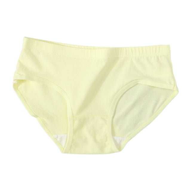 REDARER Kids' Cotton Briefs, Solid Color Comfort Underwear, Breathable & Soft for Everyday Wear