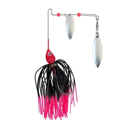 Spinnerbait Fishing Lures for Bass Trout Walleye Pike Freshwater and Saltwater Artificial Bait Fishing Accessory for Anglers