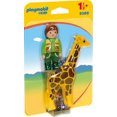 thumbnail image 1 of Playmobil 1.2.3  : Zookeeper With Giraffe, 1 of 2