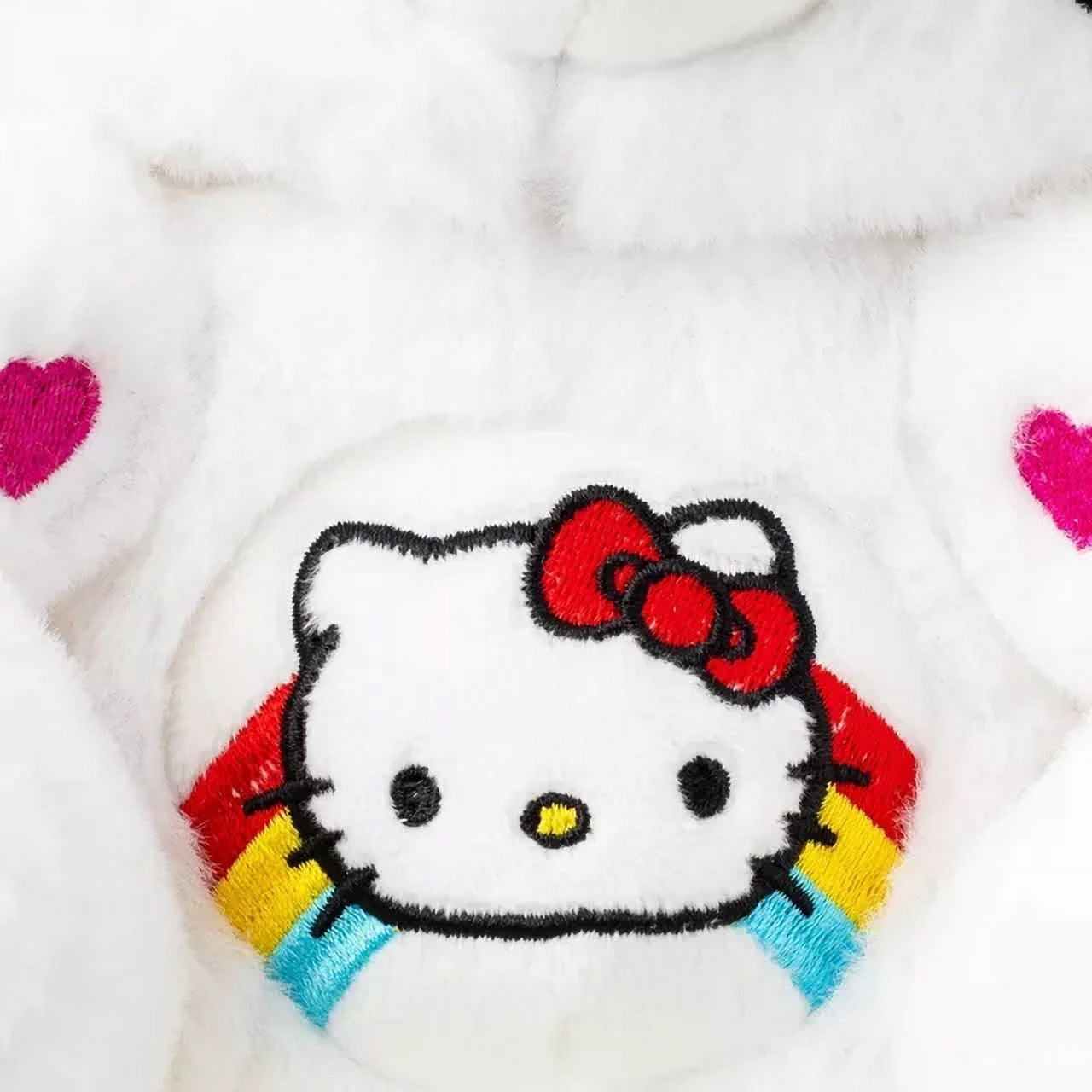 Hello Kitty Loves Cheer Bear 10" Collectible Care Bears Plush 2-Pack - Soft, Huggable Material!