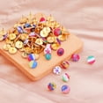 thumbnail image 4 of Milisten 100Pcs National Pattern Drawing Pin Round Head Pushpins Decorative Thumbtack Drop Rubber Map, 4 of 5