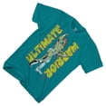 thumbnail image 2 of WWE Mens Ultimate Warrior Shirt, Graphic Champion Wrestling T-Shirt Jade – L, 2 of 5