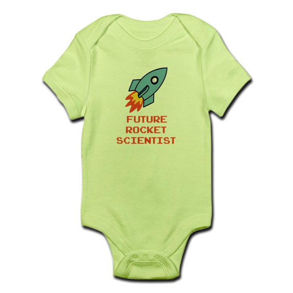 CafePress - Future Rocket Scientist Infant Bodysuit - Baby Light Bodysuit