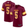 thumbnail image 2 of Youth Washington Daniels 5 Burgundy Stitched Game Player T-shirts, Medium, 2 of 2