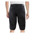 thumbnail image 2 of Men's Faded Wash Distressed Fringe Skinny Slim Fit Jean Stretch Denim Shorts (7007 Jet Black, 40), 2 of 3