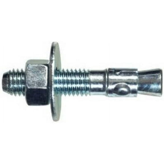 Hillman Wedge Anchor 5/8 " X 4-1/2 " Zinc Plated Steel
