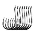 thumbnail image 5 of Radiance 100Pcs Metal Fishing Tools Hooks Jig Big Hook Bait Sizes 8 Hot Holder New G7, 5 of 8