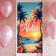 thumbnail image 5 of Tropical Design Summer Beach Theme Aloha Sunset Print Palm Tree Florals for Party Event Vacation, 5 of 7