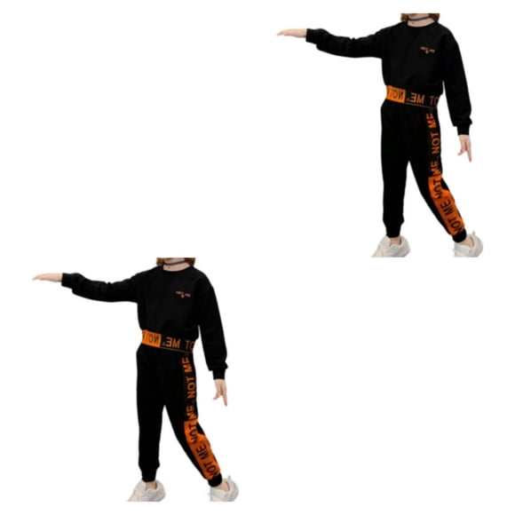 Minnieouse Niñas algodón deportes camisa pantalones conjunto primavera otoño fiesta banquete ejercicio niños Tops pantalones ropa regalo de Type8 NO8