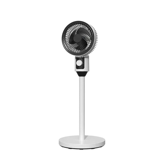 Standing Air Circulator Fan, 360° Oscillating Turbo Pedestal Floor Fan with Adjustable Height, Multi Speed Quiet Cooling Fan for Bedroom Living Room Home Office Indoor Use