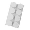 thumbnail image 1 of Lékué Molde Multicavidades Muffins Blanco Pastelería, Silicona, 8 cavidades, 1 of 4