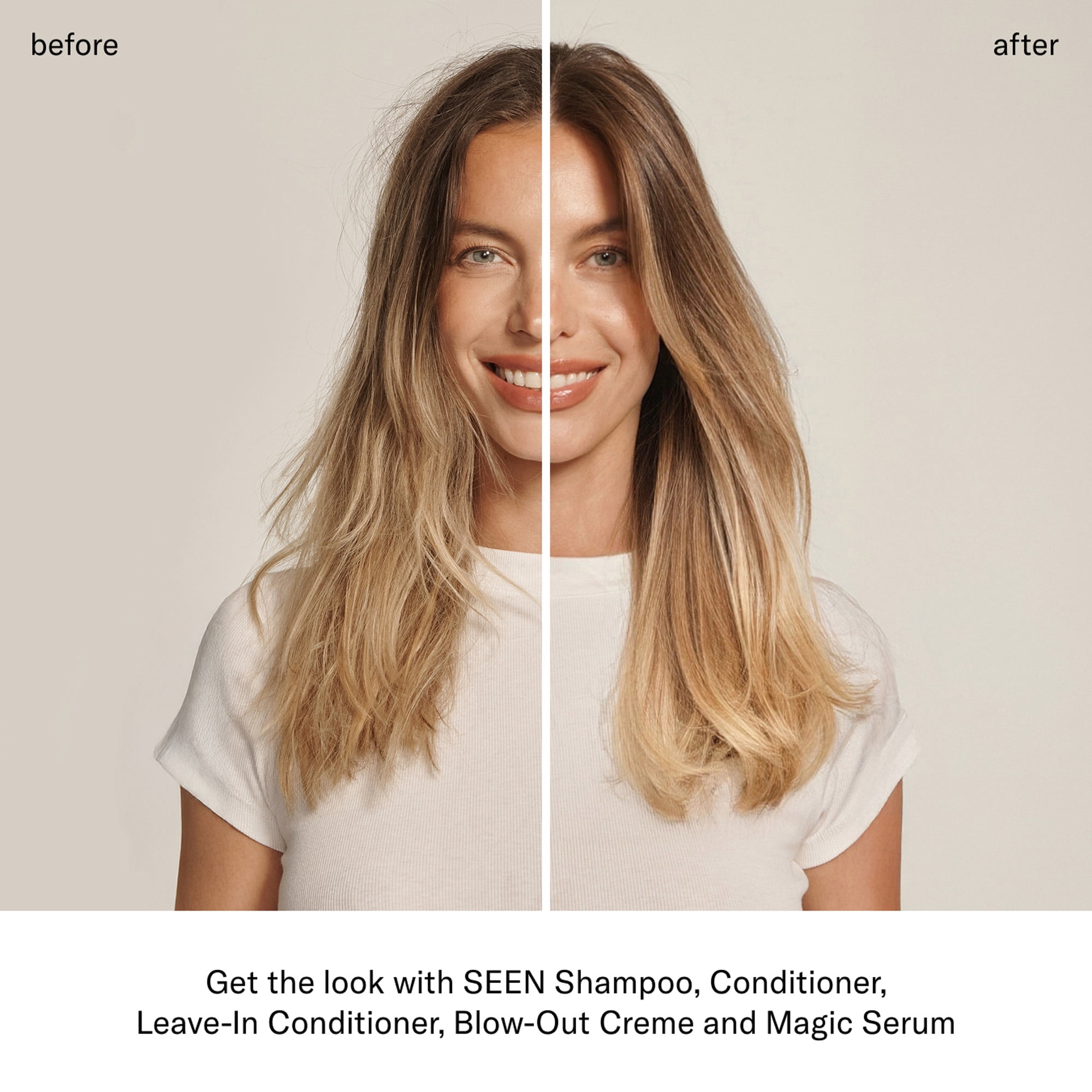 SEEN Leave-In Conditioner, Fragrance Free - Leave-In Hair Conditioner & Heat Protectant - Detangles & Hydrates- Formulated without Parabens, Sulfates or Phthalate - 5 fl oz